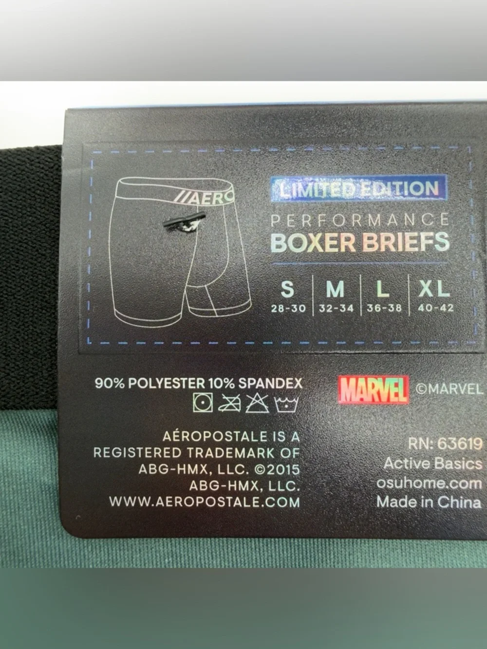 Marvel Avengers Boxer Briefs Mens Size Large Underwear Iron Man Captain America